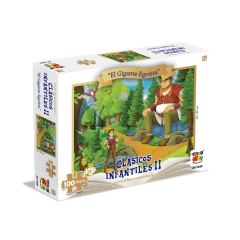 El Gigante Egoista Clásicos Infantiles II 100 Pzs - Toyng