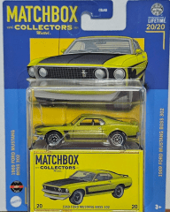 Ford Mustang Boss 302 1969 Collectors Mattel - Matchbox