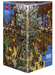 Puzzle 1500 Piezas + Poster Library - HEYE
