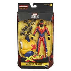 Figura Marvel's Sunspot X-Force Marvel Legends - Hasbro