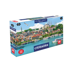 Estambul, Turquia Ciudades Panoramicas Puzzle 1500 Pzs - Toyng