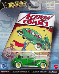 Super Man Action Comic #1 Action Sedan/Berline Pop Culture - Hot Wheels Premium