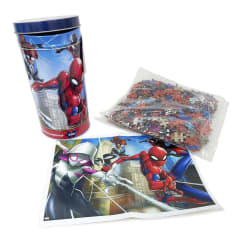 Puzzle 500 Piezas Spider Man Tubo Metálico - Toyng