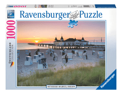 Puzzle 1000 pzas Mar del Norte Ahlbeck Usedom - Ravensburger