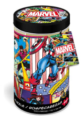 Puzzle 500 Piezas Marvel Avengers Tubo Metálico - Toyng