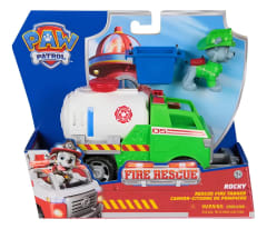 Camion Cisterna De Pompiers Con Rocky Fire Rescue Paw Patrol - Spin Master