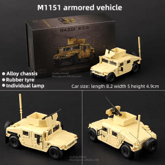 Militar M1511 Armored Vehicle Yellow TJ1 001 - Massdi