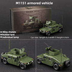 Militar M1511 Armored Vehicle Green TJ1 000 - Massdi