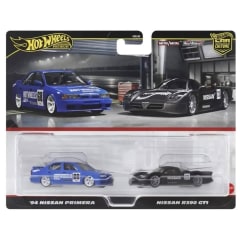 Nissan Primera '94 & Nissan R390 GT1 Car Culture - Hot Wheels Premium
