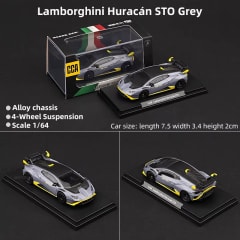 Lamborghini Huracan STO Grey 1:64 - CCA