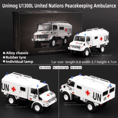 Camion Ambulancia Unimog U1300L United Nations Peacekeeping TJ1 024 - Massdi