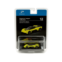 Aston Martin Valkyrie Lime Essence 1:64 Hypercar League - PosterCars