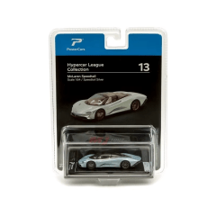 Mclaren Speedtail Silver 1:64 Hypercar League - PosterCars