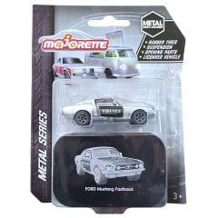 Ford Mustang Fastback Policia Metal Series - Majorette