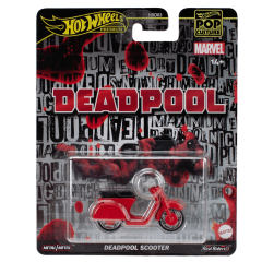 Scooter Deapool Pop Culture - Hot Wheels Premium