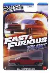 Ford Fairline 427 1966 Fast & Furious Villains - Hotwheels