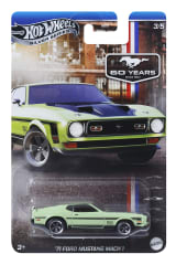 Ford Mustang Mach 1 '71 Siver Series 60 Years - Hotwheels