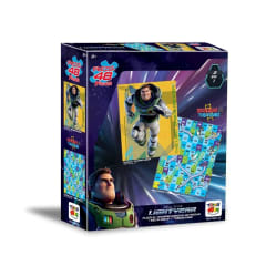 Puzzle 48 Piezas 2 En 1 Lightyear & Escaleras y Toboganes - Toyng