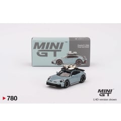 Porsche 911 Dakar Shade Green Metallic - Mini GT