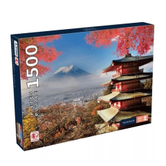 Puzzle 1500 Piezas Chureito Pagoda - Pronobel