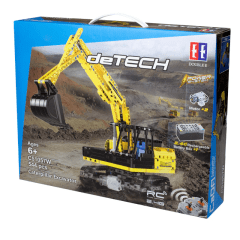 Armable 544 Piezas Control Remoto Excavadora Caterpillar - CADA