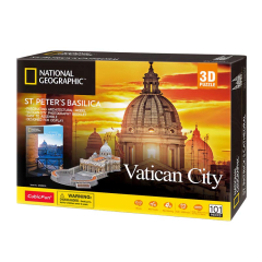 St. Peter's Basilica National Geographic Puzzle 3D - Cubicfun