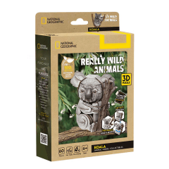 Really Wild Animals Koala National Geographic Puzzle 3D - Cubicfun