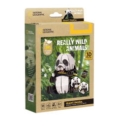Really Wild Animals Panda Gigante National Geographic Puzzle 3D - Cubicfun