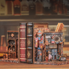 DIY Bookends Farewell To The Night - CuteBee