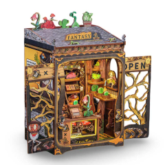 DIY Book Nook Fantasy Plant Shop - Cutebee