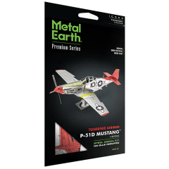 Avion P-51D Mustang Premium Series - Metal Earth