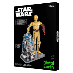 Star Wars R2D2 y C3PO Premium - Metal Earth