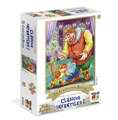 Puzzle 48 Piezas El Gato Con Botas Clasicos Infnatiles #1 - Toyng