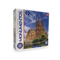Puzzle 500 Piezas Basilica De La Sagrada Familia Barcelona España Monumentos - Toyng