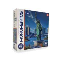 Puzzle 500 Piezas Estatua De La Libertad NY Estados Unidos Monumentos - Toyng