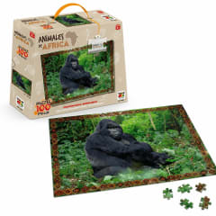 Puzzle 100 Piezas Gorila Animales De Africa - Toyng