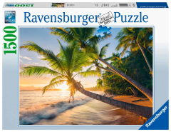 Puzzle 1500 pzas Playa Secreta - Ravensburger