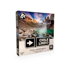 Puzzle 1000 Piezas Torres del Paine Chile Lindo 2da. Edicion - Toyng