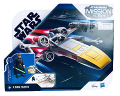 X-Wing Fighter con Luke Skywalker & Grogu Star Wars Mission Fleet - Hasbro