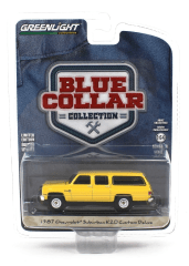 Chevrolet Suburban K20 Custom Deluxe 1987 Blue Collar Collection 13 - Greenlight