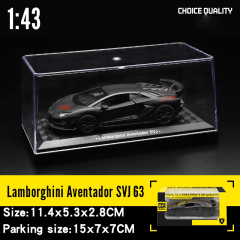 Lamborghini Aventador SVJ Black 1:43 - CCA