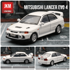 Mitsubishi Lancer Evolution IV White 1:64 - JKM