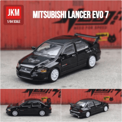 Mitsubishi Lancer Evolution VII Black 1:64 - JKM