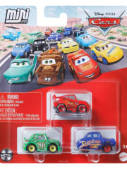 Fabuloso Hudson Hornet, Chick Hicks & Rayo McQueen Mini - Cars Disney Pixar