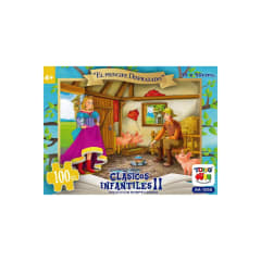 Puzzle 100 Piezas El Principe Disfrazado Clasicos Infantiles #2 - Toyng