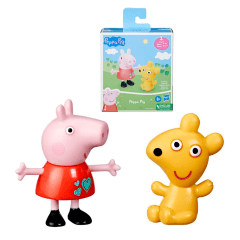 Figura Peppa Pig Y Oso De Peluche - Hasbro