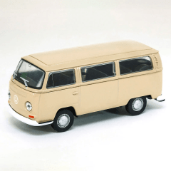 Volkswagen Bus T2 1972 Crema 1:32 - Welly