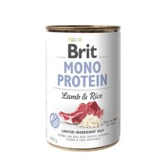 Brit Lata Mono Cordero Arroz