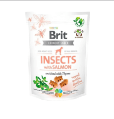 Brit Snack Insectos Salmón