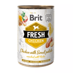 Brit Lata Fresh Chicken Sweet Potato Perro